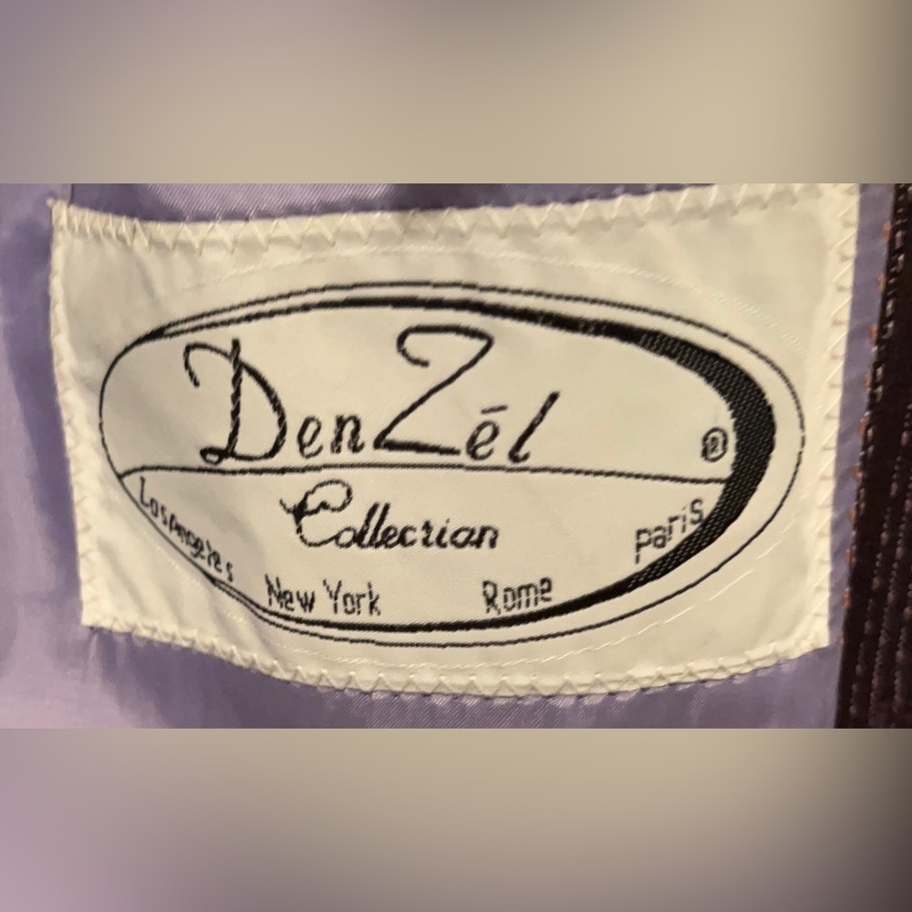 Den Zel Collection Eggplant Colored Women’s Blazer Coat View 4